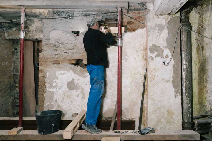basement wall stabilization a-z masonry syracuse onondaga county ny