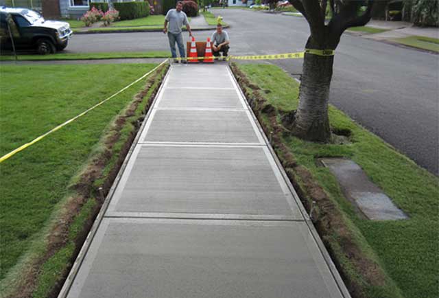 new sidewalk installation a-z masonry contractor syracuse ny